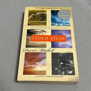 Cloud Atlas by David Mitchell. Paperback